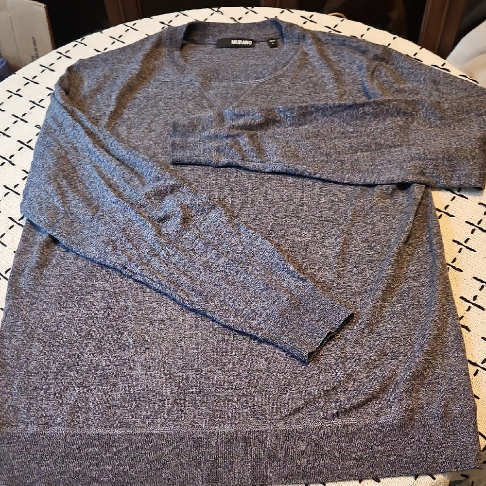LAST CALL: ALL SALES PERM END 12/30 Murano Men's Dark Blue-Gray Sweater